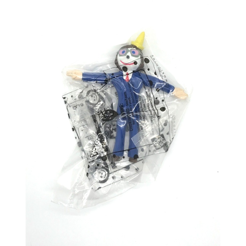 Jack in the Box 1999 BENDABLE JACK - Politician Jack w/ Glasses & Blue Suit